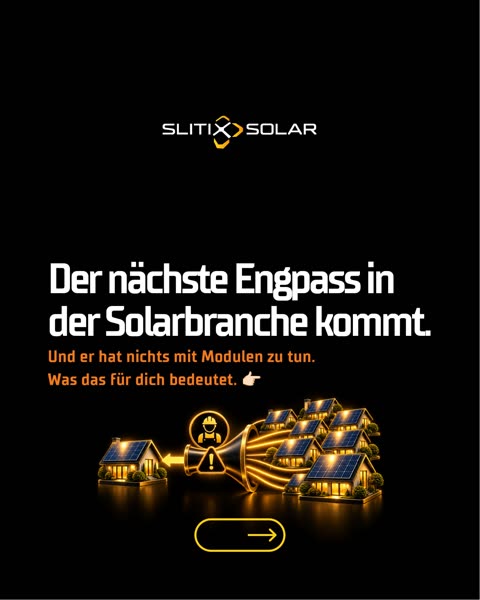 LinkedIn-Beitrag: Der nächste Engpass in der Solarbranche